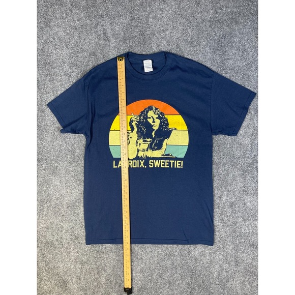 LACROIX SWEETIE Graphic Men's Medium navy blue tshirt short sleeve - Picture 8 of 8